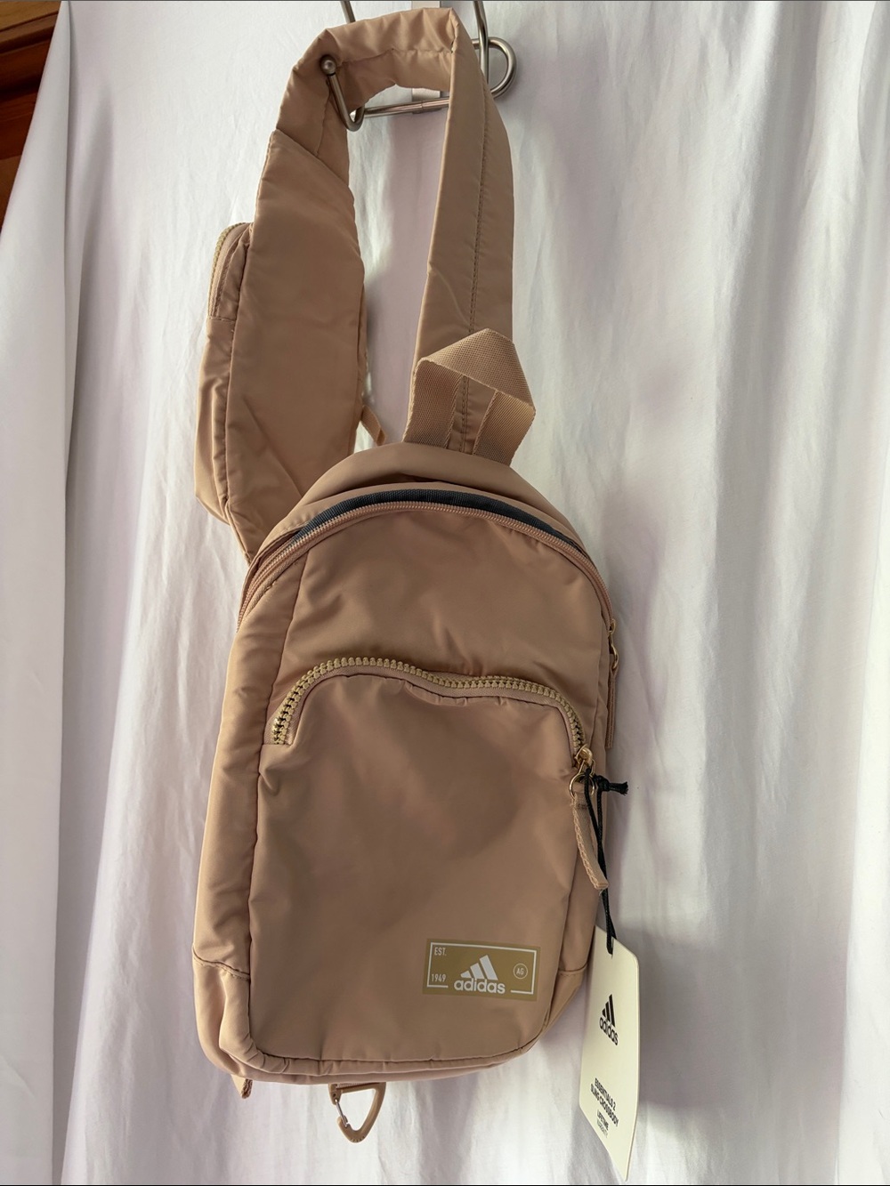 adidas Tan Crossbody Sling Bag